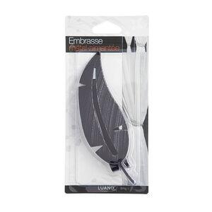 Plume Grey/White Curtain Magnet